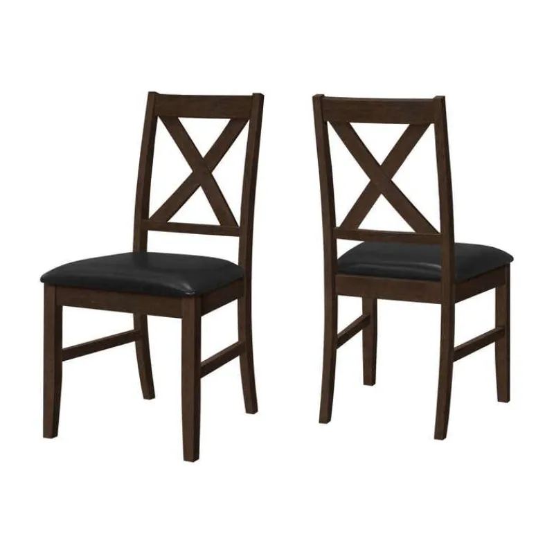 Monarch Chairs (Set of 2) - Brown & -