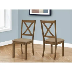 Monarch Chairs (Set of 2) - Brown -