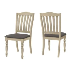 Monarch Chairs (Set of 2) - Cream & -