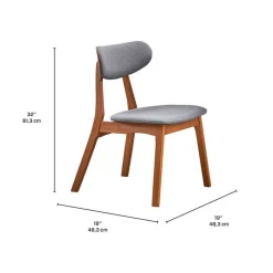 Chairs (Set of 2) - Grey