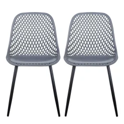 Chairs (Set of 2) - Grey