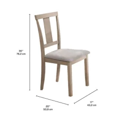 Chairs (Set of 2) - Natural