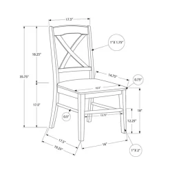 Monarch Chairs (Set of 2) - -