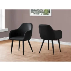 Monarch Chairs with Arms (Set of 2) - -