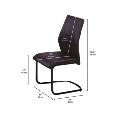 Chairs with Base (Set of 2) -