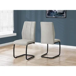 Monarch Chairs with Black Base (Set of 2) - -