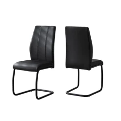 Monarch Chairs with Base (Set of 2) - -
