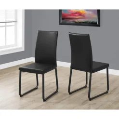 Monarch Chairs with Base (Set of 2) - -