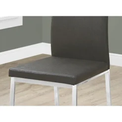 Monarch Chairs with Chrome Base (Set of 2) - -