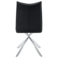 Monarch Chairs with Chrome Spider Legs (Set of 2) - -