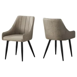 Monarch Chairs with Low Arms (Set of 2) - -