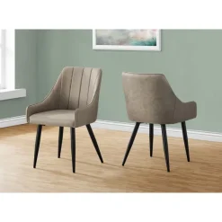 Monarch Chairs with Low Arms (Set of 2) - -