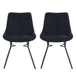 Chairs with Sleigh Legs (Set of 2) -