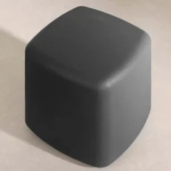 Meubles South Shore Charcoal Grey Pouf - South Shore