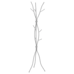 Monarch Coat rack - 8 hooks / branch shaped / contemporary hammered metal - 74