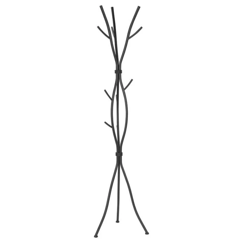 Monarch Coat rack - 74"h / hammered metal
