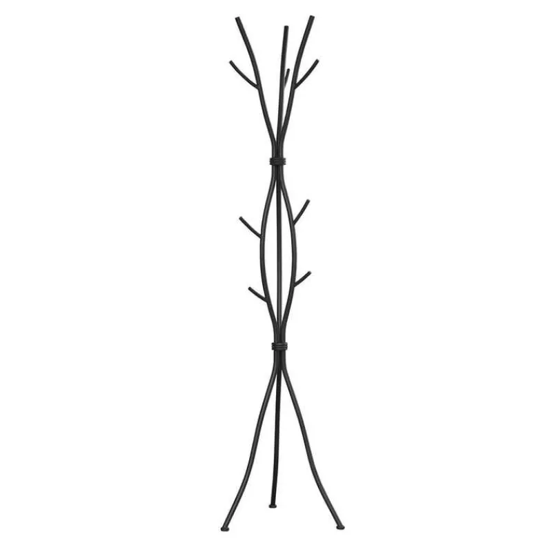 Monarch Coat rack - 74"h / hammered metal