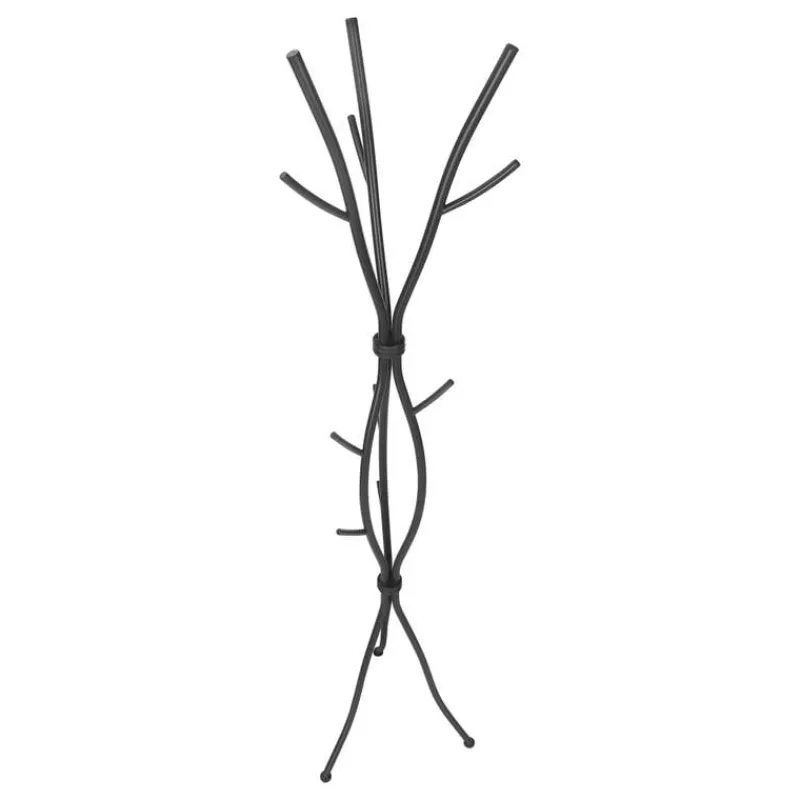 Monarch Coat rack - 74"h / hammered metal