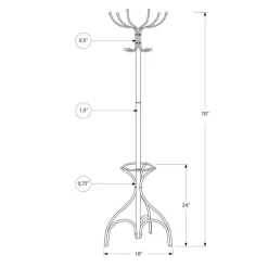 Monarch Coat rack - 70