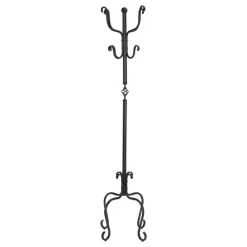 Monarch Coat rack - 74"h / traditional hammered metal