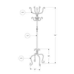 Monarch Coat rack - 74