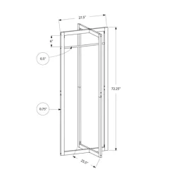 Monarch Coat rack - 72