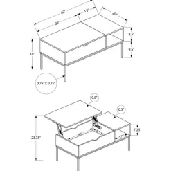 Monarch Coffee Table 42"L -