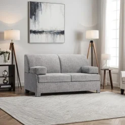 Libra Compact Sleeper Sofa - Dark Grey