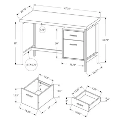 Monarch Computer Desk 48" -