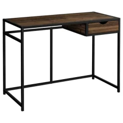 Monarch Computer desk - 1 storage drawer / metal frame - 42