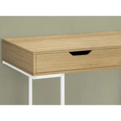 Monarch Computer desk - 2 storage drawers / recessed metal legs - 48"l - wood -