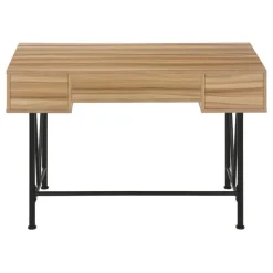 Monarch Computer desk - 3 storage drawer / metal legs v-shape design - 42