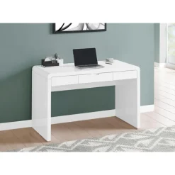 Monarch Computer desk - 1 storage drawer - 48"l - glossy -