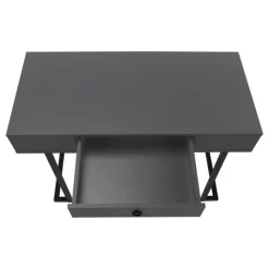 Monarch Computer desk - 1 storage drawer / metal base - 42