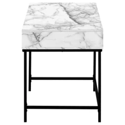 Monarch Computer desk - 2 storage drawers / recessed metal legs - 48