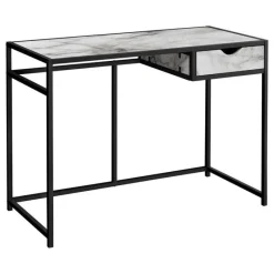 Monarch Computer desk - 1 storage drawer / metal frame - 42