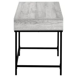 Monarch Computer desk - 2 storage drawers / recessed metal legs - 48"l - wood-lo -