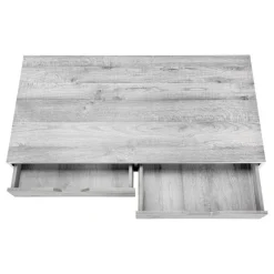 Monarch Computer desk - 2 storage drawers / recessed metal legs - 48