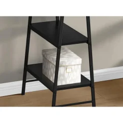 Monarch Computer desk - 3 tiers / 4 open shelves / sawhorse style - 48