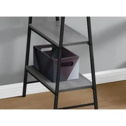 Monarch Computer desk - 3 tiers / 4 open shelves / sawhorse style - 48