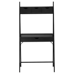 Monarch Computer desk - 2 tiers / 4 storage drawers / ladder style - 32
