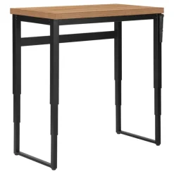 Monarch Computer desk - adjustable height / standing desk / thick table top - 48