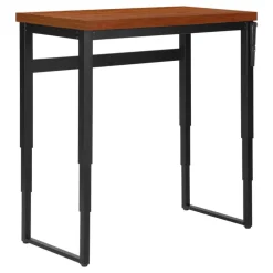 Monarch Computer desk - adjustable height / standing desk / thick table top - 48