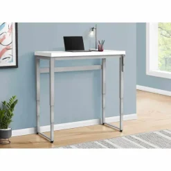 Monarch Computer desk - adjustable height / standing desk / thick table top - 48