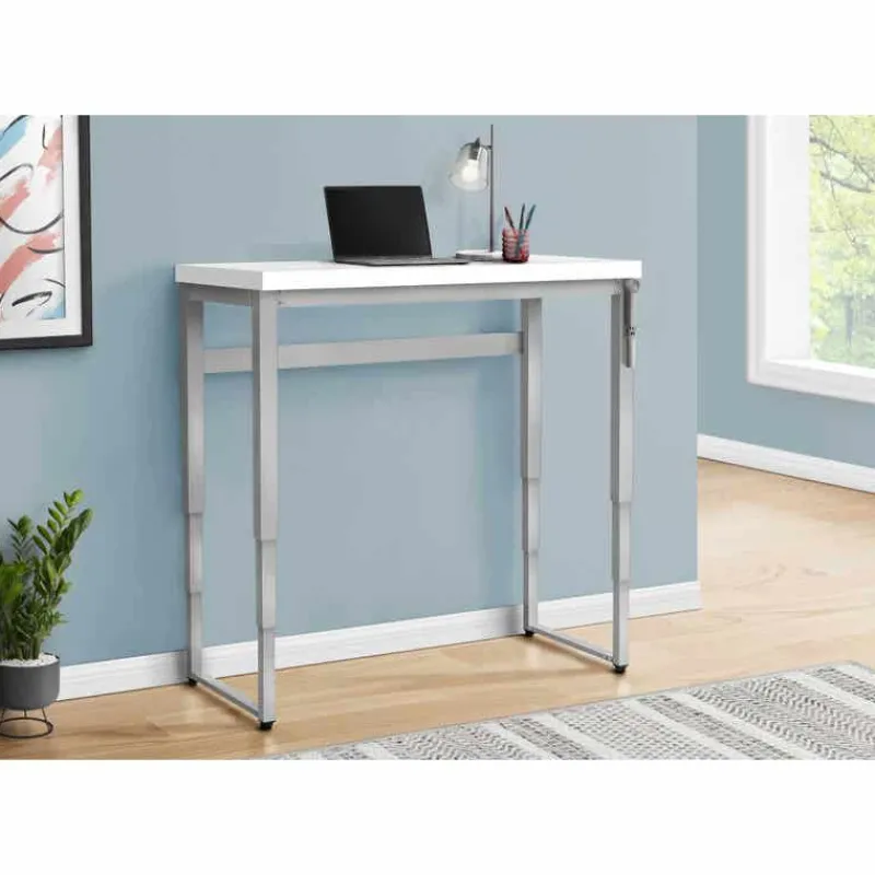 Monarch Computer desk - adjustable height / standing desk / thick table top - 48"l x -