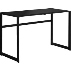 Monarch Computer desk - 48"l / metal / tempered glass -