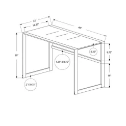 Monarch Computer desk - 48