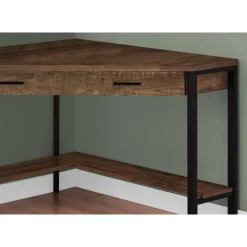 Monarch Computer desk - 42"l / reclaimed wood corner -