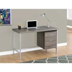 Monarch Computer desk - 48"l / / silver metal -