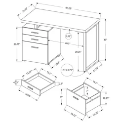 Monarch Computer desk - 48